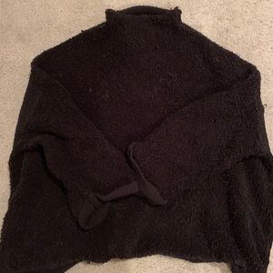Black free people sweater